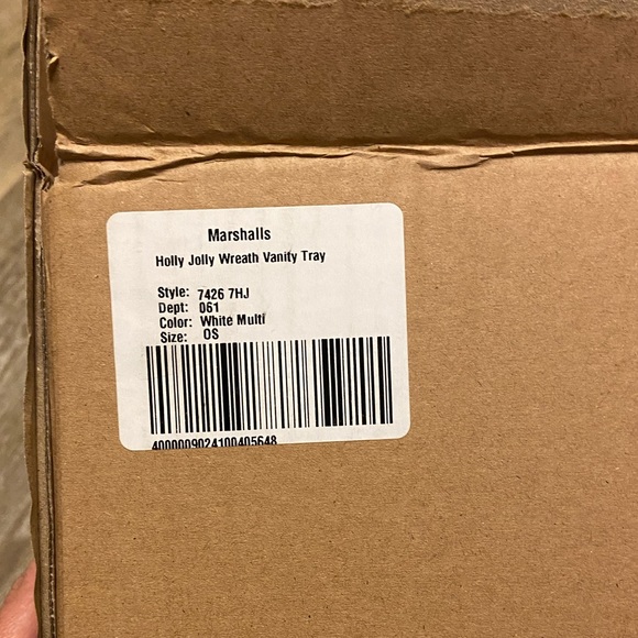 🎄Rae Dunn Holly Jolly Christmas vanity tray🎄 - Picture 8 of 8